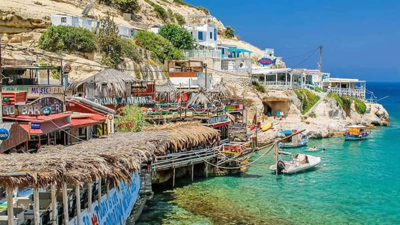 Heraklion: Matala & Zaros Hidden Treasures Day Trip - Meeting Point and Timing in Heraklion (So You Do Not Miss the Bus)