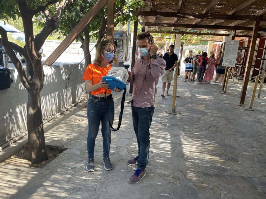 Heraklion: Palace of Knossos 3D Virtual Audio Tour by Tablet - How the 3D and 360 reconstructions work while you walk