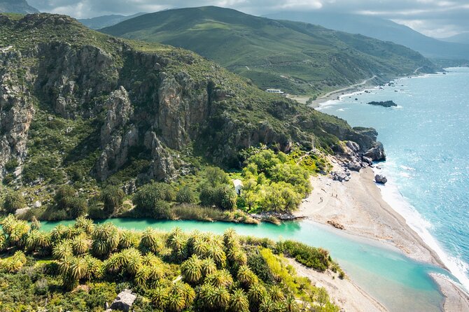 Heraklion: Preveli Boat Trip, Damnoni & Kourtaliotiko springs - Morning pickup and the long drive to Kourtaliotiko