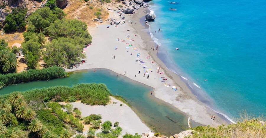 Heraklion: Preveli By Boat, Damnoni & Kourtaliotiko Springs - The best part: the natural water moments, not just the photos