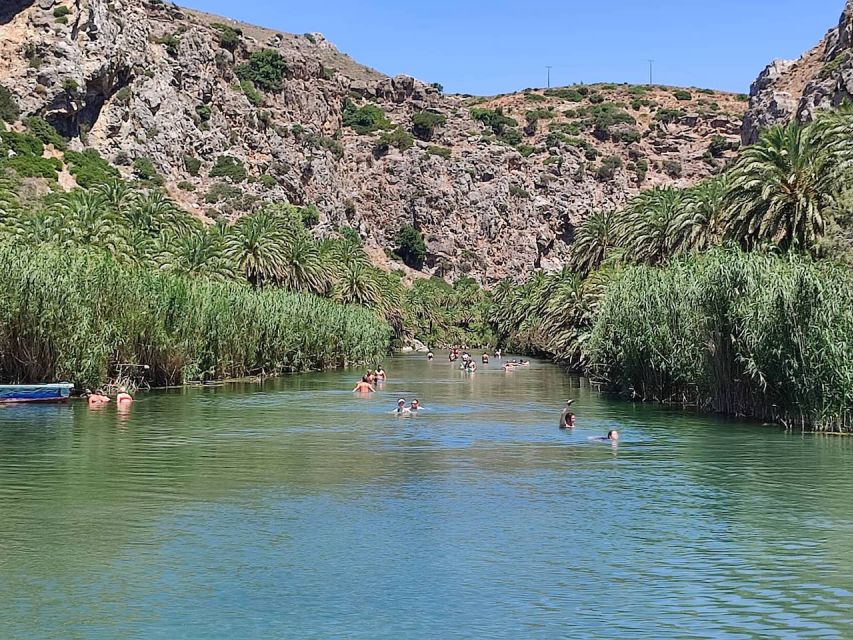 Heraklion: Preveli By Boat, Damnoni & Kourtaliotiko Springs - Key things I’d circle before you book