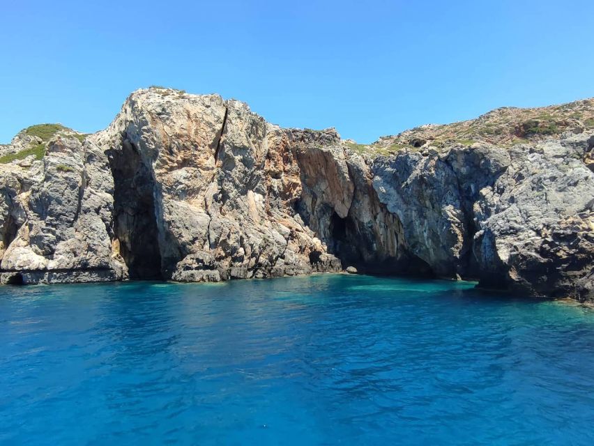 Heraklion: Preveli By Boat, Damnoni & Kourtaliotiko Springs - Damnioni Beach: free time built for swimming and nearby coves