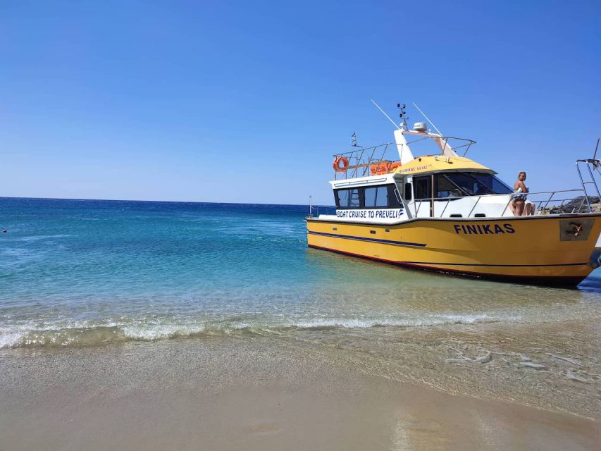 Heraklion: Preveli By Boat, Damnoni & Kourtaliotiko Springs - What to pack and how to make this day easier