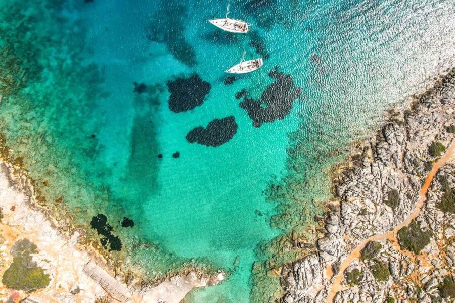 Heraklion: Private Full-Day Sailing Trip to Dia Island - Gulf of Saint George swim stop: snorkeling, fishing, and the Cousteau link