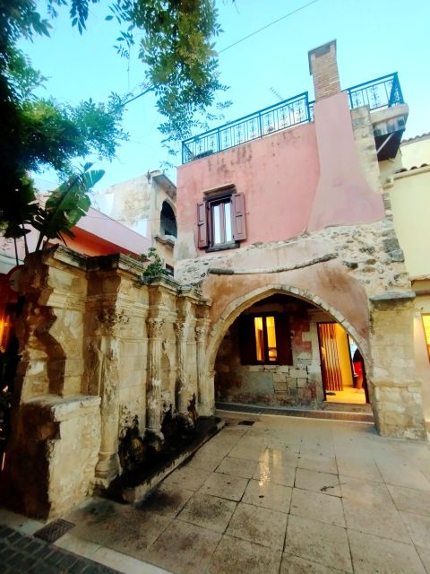 Heraklion: Rethymno Oil & Honey Tasting Pottery & Margarites - Rethymno old town midday meal: where the day pays off