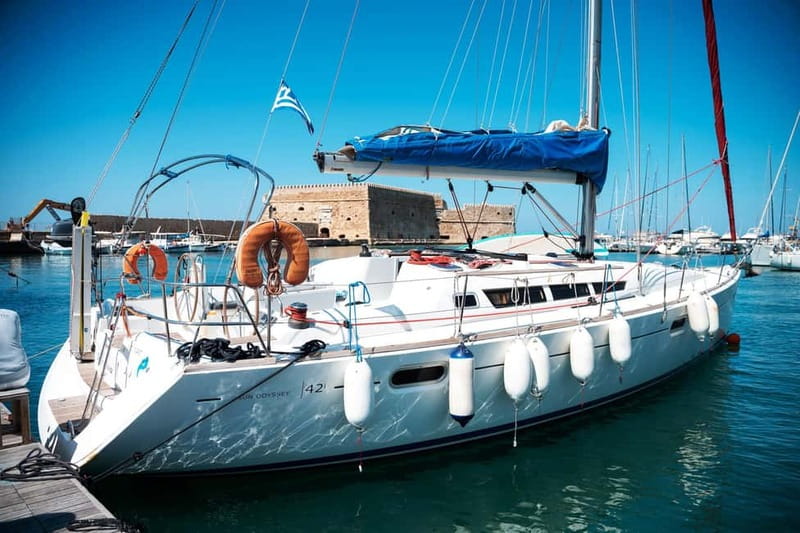 Heraklion: Sailing Trip to Dia Island with Lunch & Swimming - Dia Island and Saint George Bay: the real reason to book