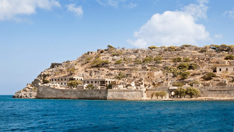 Heraklion: Spinalonga and Agios Nikolaos Cruise with Lunch - Kolokytha Bay lunch on the beach, plus an actual swim window