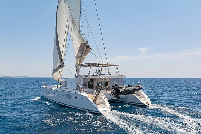Heraklion: Sunset Dia Catamaran Cruise by Top-50 Greek Chef - The chef meal on board: Cretan ingredients, served with unlimited drinks