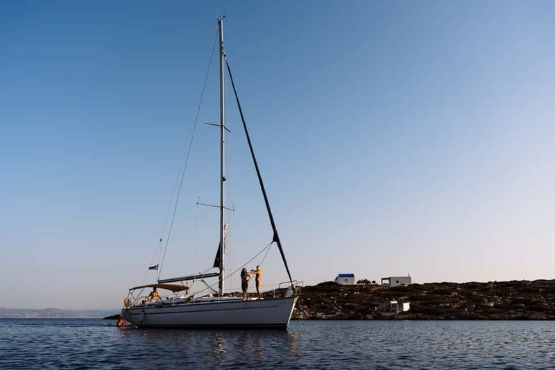 Heraklion: Sunset Sailing Cruise Dia Island with Snorkeling - Dia Island: Snorkeling, Marine Life Spotting, and Paddleboarding