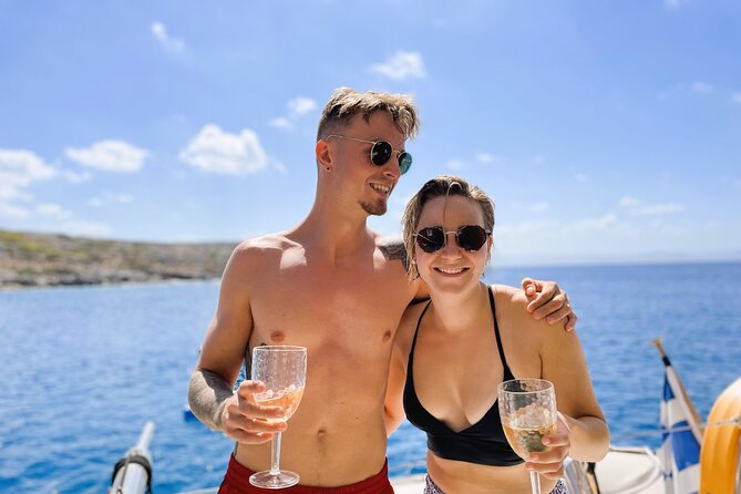 Hersonissos: Private Sunset Catamaran Cruise, Snack & Drinks - Quick FAQ before you set sail