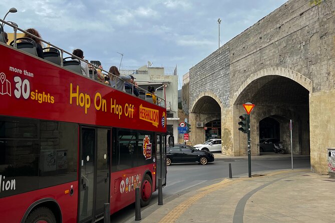 Hop-On Hop-Off Sightseeing Bus Tour in Heraklion - Price and value: $24.03 plus a free second day