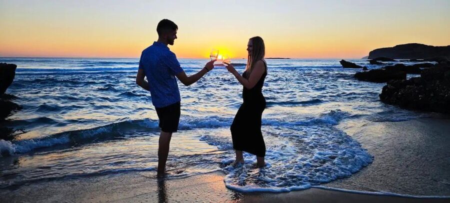 Horse riding,falasarna sunset,dinner in a tavern,drone video - Falasarna Beach: photos, swimming, wine, and that wide open sunset