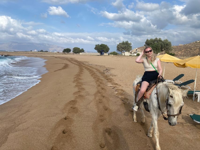 Horse riding,falasarna sunset,dinner in a tavern,drone video - Dinner on the sand: Cretan comfort food hits differently here