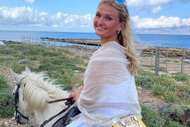 Horse Riding, Falasarna Sunset View, Drone video, Tavern Dinner. - Getting to Kissamos and meeting the horses