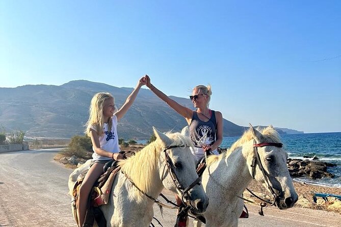 Horse Riding, Falasarna Sunset View, Drone video, Tavern Dinner. - The beach tavern dinner: local food, relaxed pacing