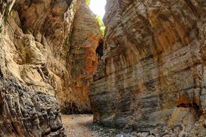 Imbros Gorge Tour From Rethymno - The Imbros Gorge walk: 8 km, mostly easy, still watch your step