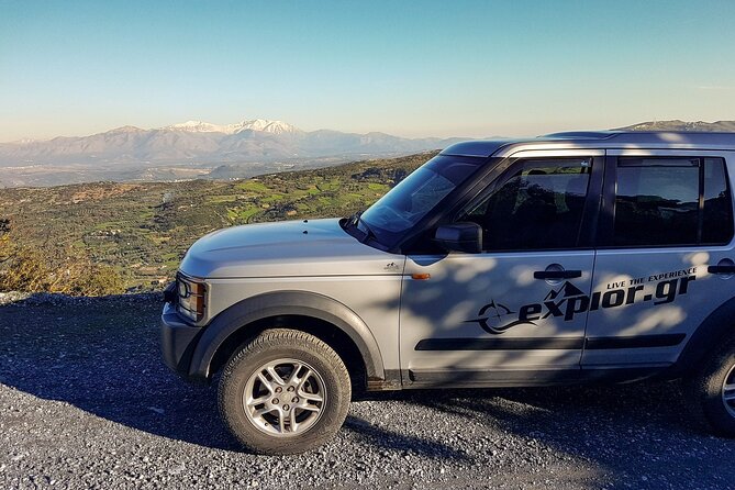 Jeep Tour to Giouchta Mountain, Wine & Olive Tasting - Stop 1 at Ecologiko Parko Giouchta: start with nature and big air