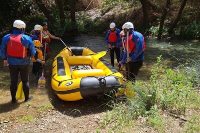 Kayaking or River trekking or Rafting- kiliaris activities chania