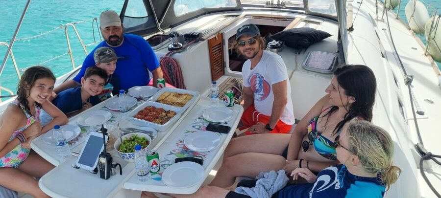 Kissamos: Balos and Gramvousa Private Sailing Trip with Meal - Balos Lagoon: the white sand, turquoise water, and real swim time