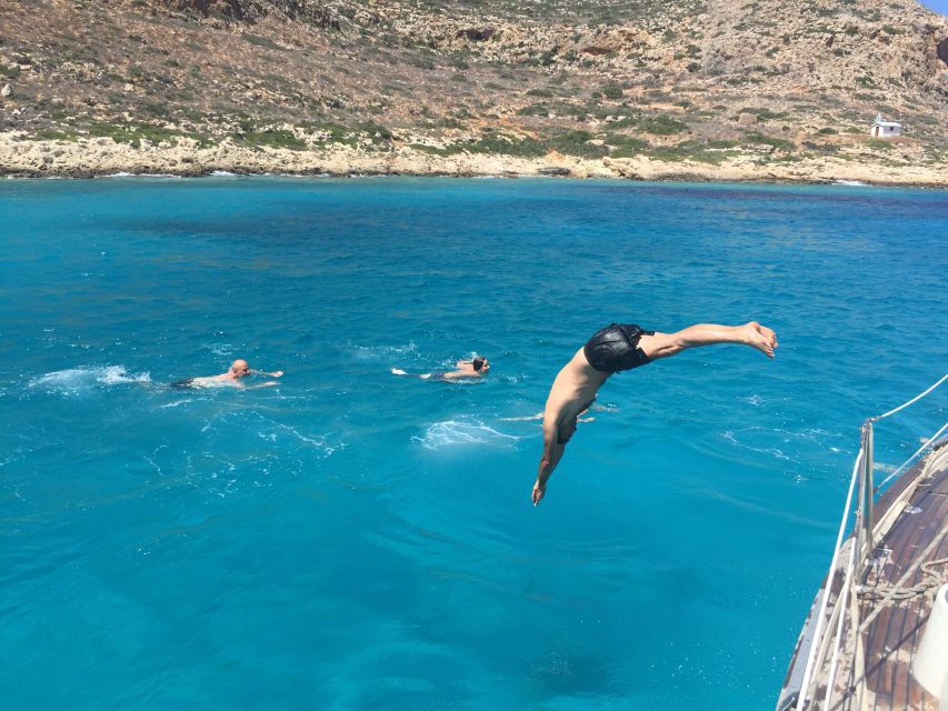 Kissamos: Balos and Gramvousa Private Sailing Trip with Meal - On the water return: rest, shade, and that last stretch of sailing