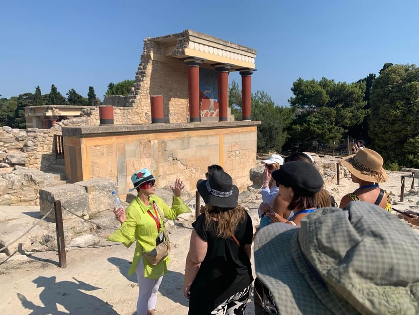 Knossos: Labyrinth of Knossos Skip-the-Line Walking Tour - Entering the Palace of Knossos: how your 1.5 hours gets structured