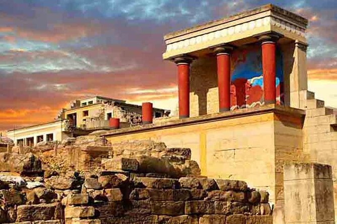 Knossos Palace guided tour - Heraklion City tour + market - Getting picked up, riding the coach, and dealing with a busy day