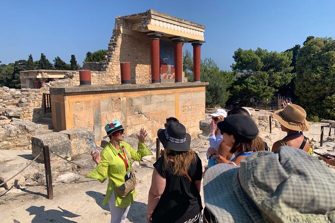 Knossos Palace Skip-the-Line Ticket (Shared Tour Group) - Entering the Palace of Knossos with a strict 90-minute rhythm