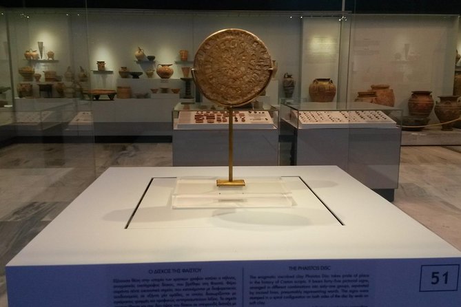 Knossos palace & the Archaeological museum of Heraklion (with Transfer) - Heraklion Archaeological Museum: The Minoans, in Chronological Order