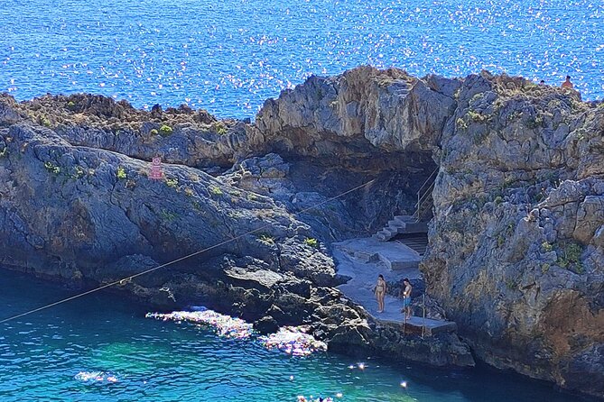 Kourtaliotiko Gorge Waterfalls & Preveli/Kalypso Beach | Private - Plakias and a family-run taverna pause with sea views