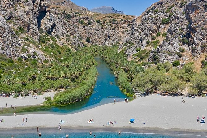 Kourtaliotiko Gorge Waterfalls & Preveli/Kalypso Beach | Private - Kourtaliotiko Gorge waterfall walk, steps, and the best way to pace yourself