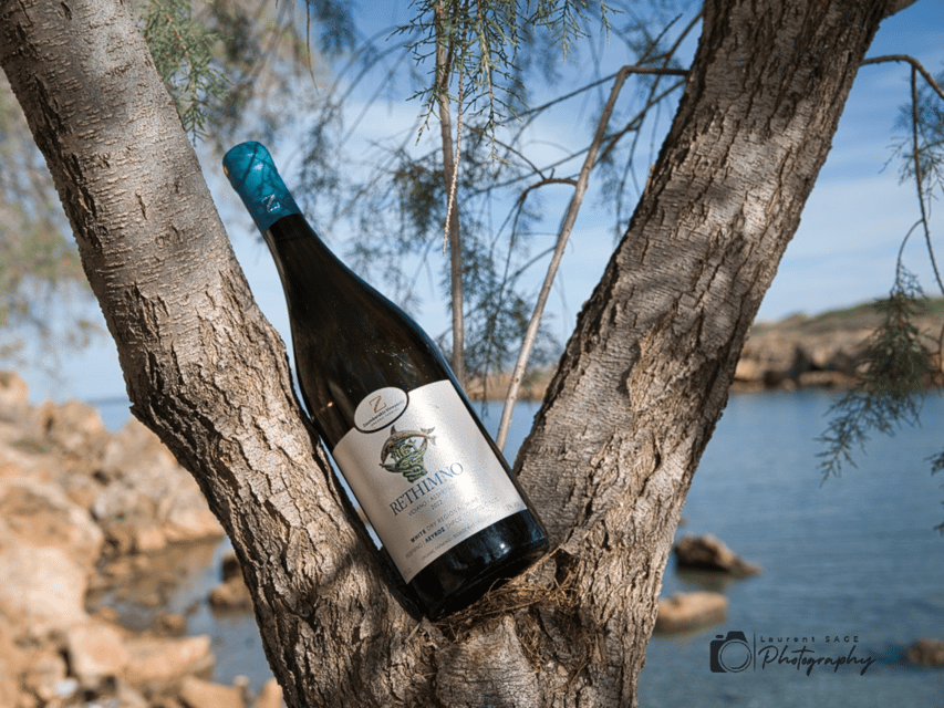 La Canée : dégustation de vins en français - Mezze maison and water at will: eating in the right order for better wine
