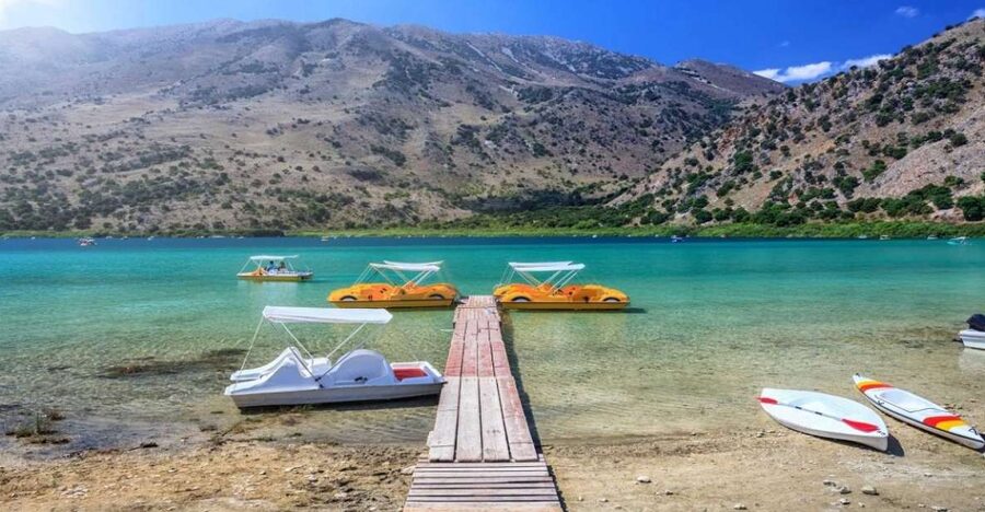 Lake Kournas: Pedal Boat Rental With Transfer - The 60-minute pedalo ride: best use of your time on the water
