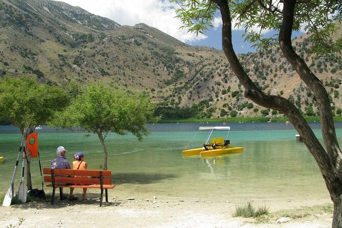 Lake Kournas Pedal Boat Tour with Transfer - Key things to know before you go
