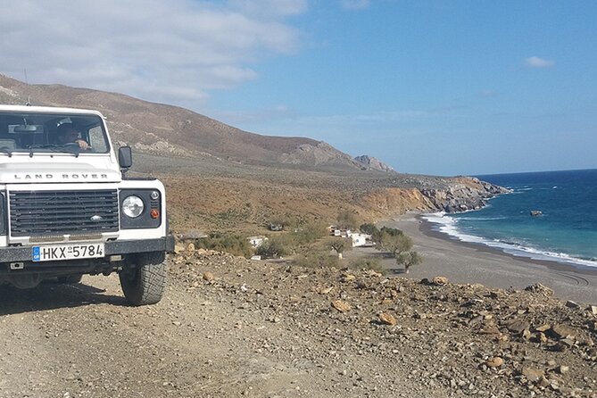 Land Rover Safari: Tripitis Gorge and Beach, South Crete - Loukia village: tasting local products in a small mountain pause