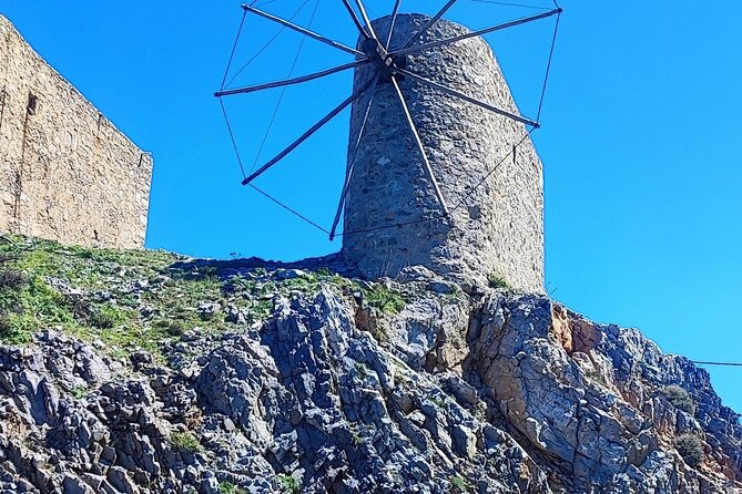 Lasithi plateau,wine and olive oil tasting,Greek Mythology park - Mochos village and the slow scenic drive toward Krasi