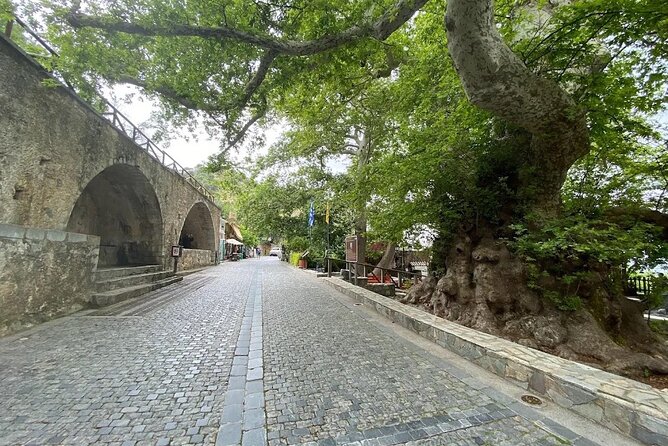Lasithi - Zeus Cave -Olive Oil Factory - Traditional Villages - Krasi plane tree stop, a real size flex
