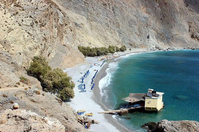 Loutro and Sweet Water Beach from Rethymno - Glyka Nera (Sweet Waters): your 2 hours of beach breathing room