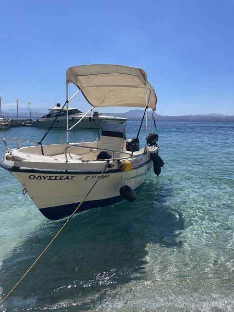 Lygaria: Private Motorboat Cruise with Snorkeling & Swimming - Agia Pelagia Bay: Your First Swim and Snorkel Window