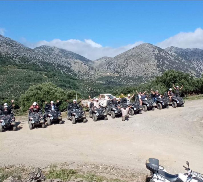 Malia: Off-Road Quad Safari Tour with Lunch and Transfers - Neapolis, Sisi Beach Swim, and the Dusty Coastal Ride
