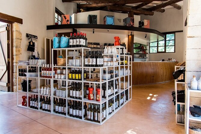 Manousakis Winery Shuttle Service Tour and Taste - First stop: Manousakis Winery facilities tour in Vatolakkos