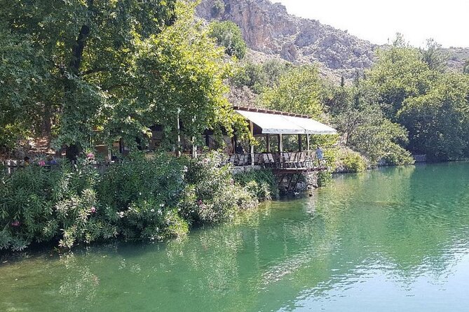 Matala Beach + Caves, Phaistos Palace & Southern Charm | Private - Zaros Lake at the base of Mount Psiloritis, a gentle finish with good food