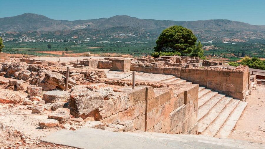 Minoan Luxuries: Ancient Palaces, Messara Wineries & Matala - Saint Myronas Village and the Sacred Cave Start