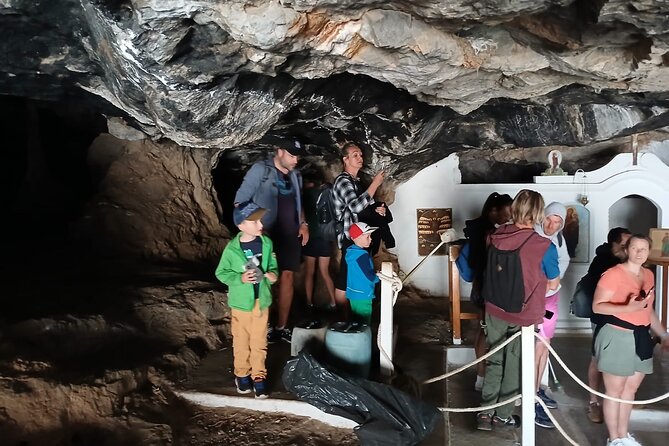 Off-road Buggy Safari in Crete with a Guide - Milatos Cave: the 2,100 square meters underground wow moment