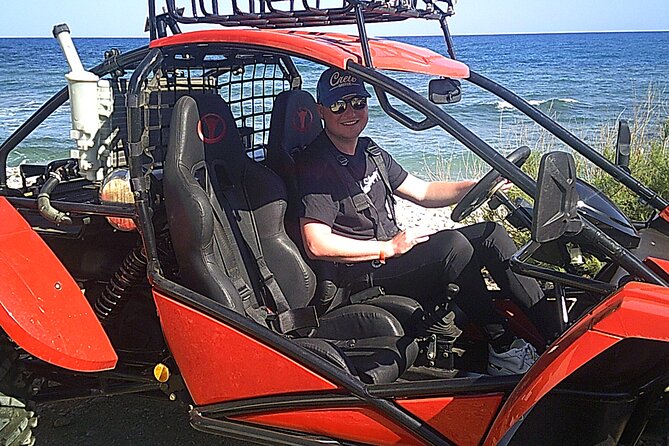 Off-road Buggy Safari in Crete with a Guide - Neapoli and the Vasilakis olive press: the hands-on olive culture stop