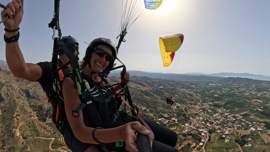 Paragliding in Chania - Where You Meet Up Near Limnoupolis Water Park