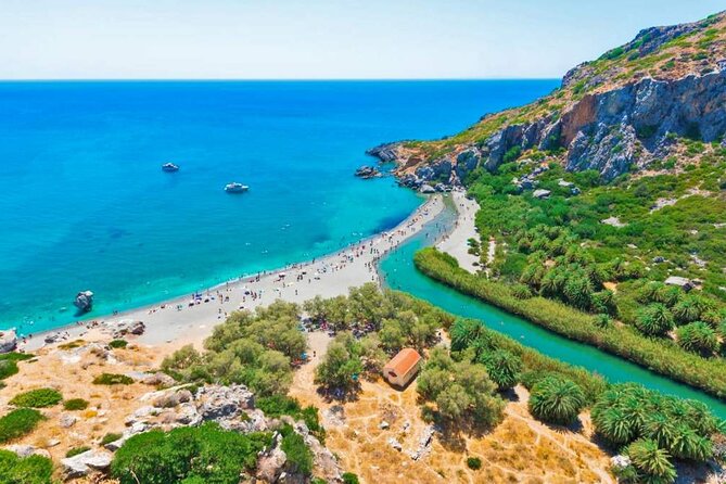 Preveli Beach and Damnoni Kourtaliotikowaterfalls from Rethymno - Quick hits