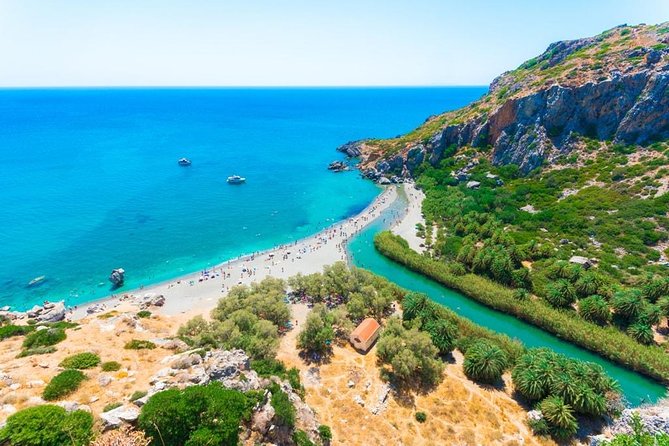 Preveli Beach and Plakias Full-Day Trip From Rethymno - Damnoni Beach: swim time plus a short tropical forest hike