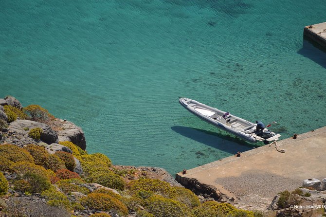 Private Boat Trip Chania - Balos/Gramvousa - Gramvousa Fortress and the pink-white sand swim breaks