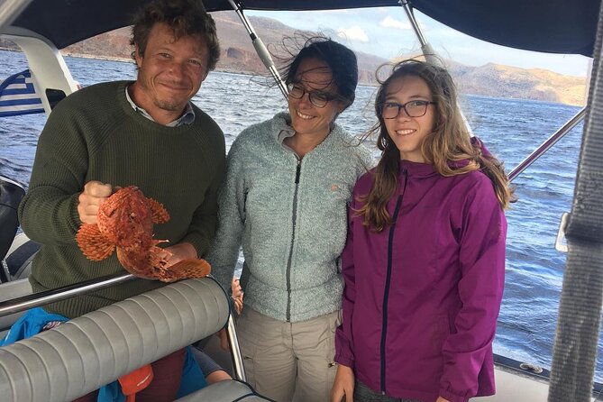Private fishing trip Chania, Crete (price is per group) - The crew, the boat, and the small comforts that matter