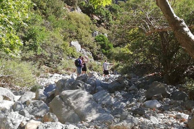 PRIVATE Hiking Walking GORGE nearby Hersonissos CRETE - Following the riverbed: why balance matters on this route